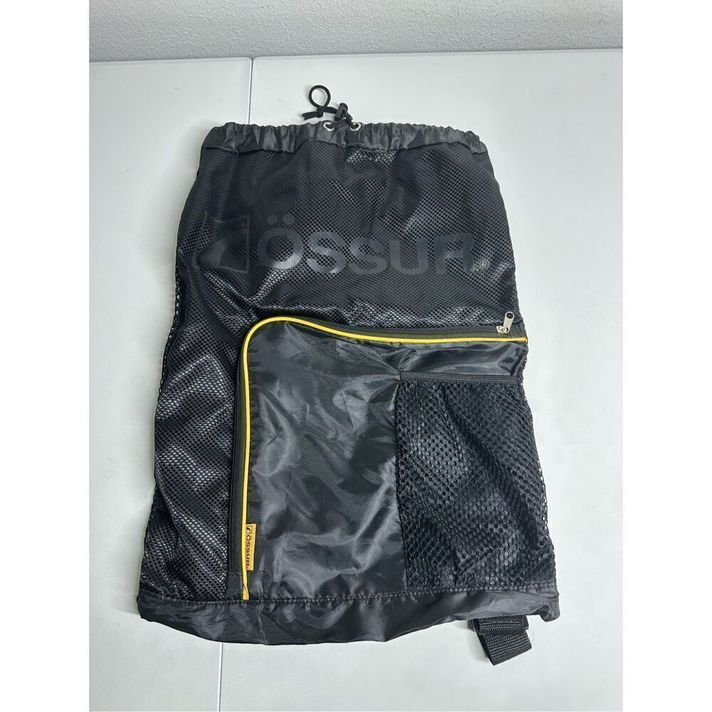 Ossur Sports Knee Brace Bag Black Yellow Trim